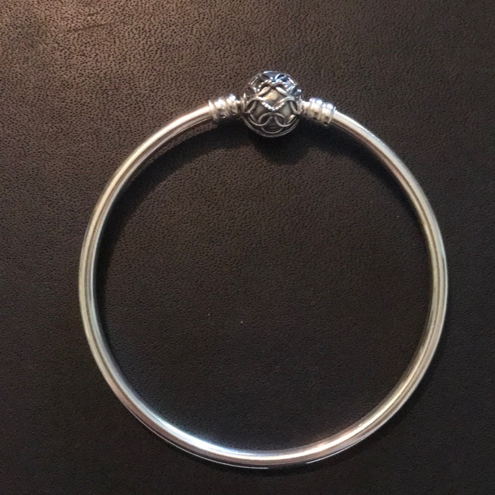 Pandora Silver Bangle